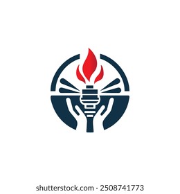 projeto do logotipo do aspersor de água, extintor de incêndio do projeto do logotipo do aspersor de incêndio, vetor do logotipo da proteção contra incêndio