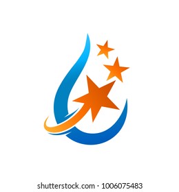 Water and Stars Logo