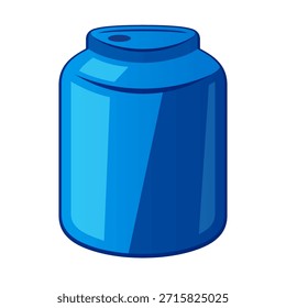 Ilustración aislada del Vector del tanque de almacenamiento de agua