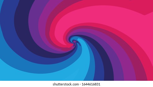Water storm Blue and red tones abstract background