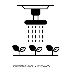 Water supplier Color Vector Icon which can easily modify