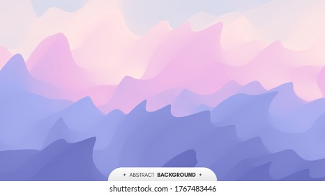 Water surface. Blue abstract background. Vector illustration for design.