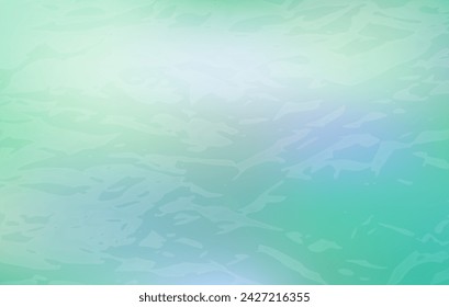 Water surface. Blue abstract background for ocean water texture. Vector illustration for design. Design for banner, flyer, poster, cover or brochure