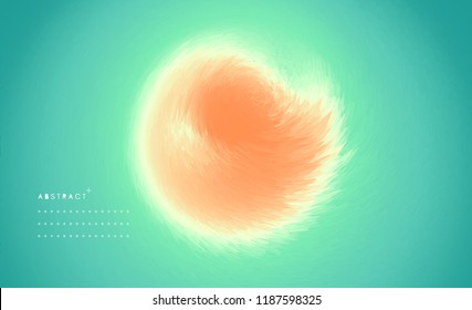 Water surface. Modern screen design for mobile app and web design. Nature background. Vector illustration.