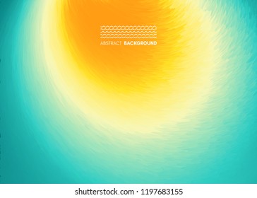 Water surface. Modern screen design for mobile app and web design. Nature background. Vector illustration.