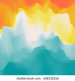 Superficie de agua. Fondo natural. Patrón moderno. Ilustración vectorial para su diseño. 