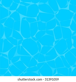 Water surface seen from above in blue tones