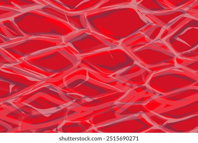 water surface texture background with red background