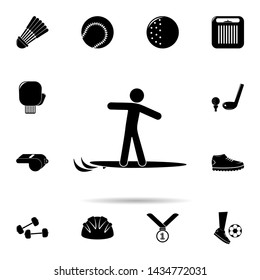 water surfing icon. Universal set of Sport for website design and development, app development