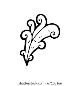 water swirl design element
