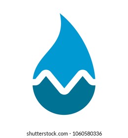 Water symbol. Logo. vector Eps10.