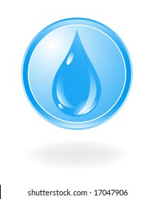 Water symbol. Vector illustration
