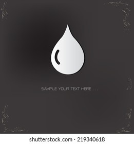 Water symbol,clean vector
