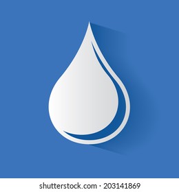 Water symbol,vector