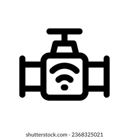 icono de línea del sistema de agua. icono vector para tu sitio web, móvil, presentación y diseño de logotipo.