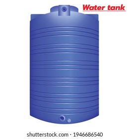 The water tank is a device used with a water system.