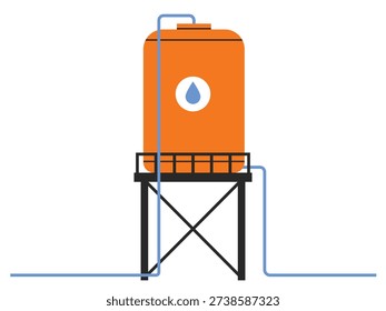 Water tank, water tank for home