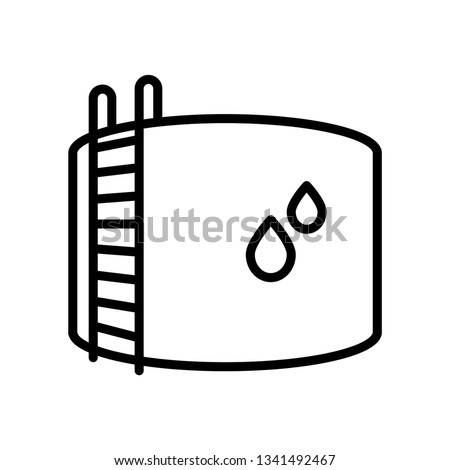 Water tank icon 