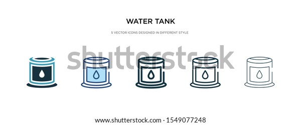 water tank icon different style vector stock vector royalty free 1549077248 shutterstock