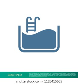 Water Tank Icon Vector Logo Template Illustration Design. Vector EPS 10.