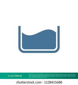 Water Tank Icon Vector Logo Template Illustration Design. Vector EPS 10.