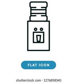 Water tank vector icon