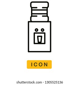 Water tank vector icon