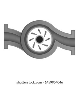 Water tank vector icon for water storage work.