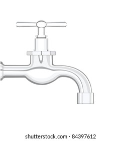 water tap, for concept background.