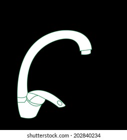 water tap, faucet icon