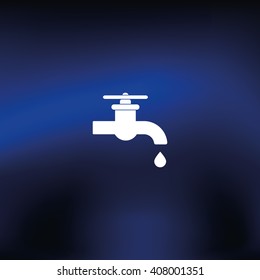 Water tap icon.