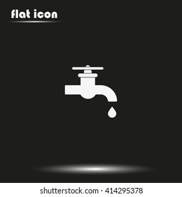 Water tap icon.