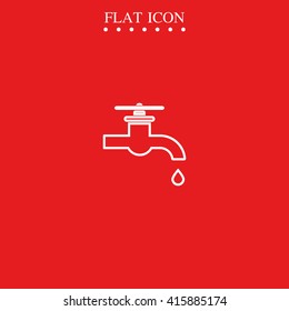 Water tap icon.