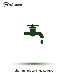Water tap icon.