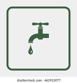 Water tap icon.