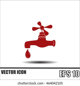 Water tap icon