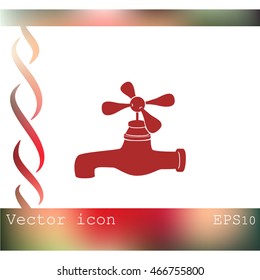 Water tap icon