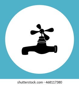 Water tap icon