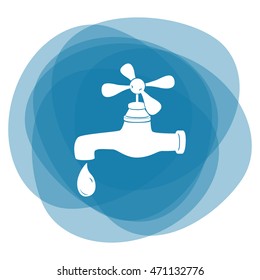 Water tap icon