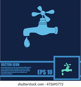 Water tap icon