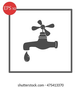 Water tap icon