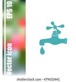 Water tap icon