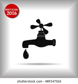 Water tap icon