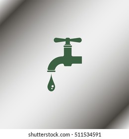 Water tap icon.