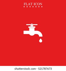 Water tap icon.