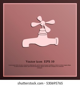 Water tap icon