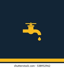 Water tap icon.