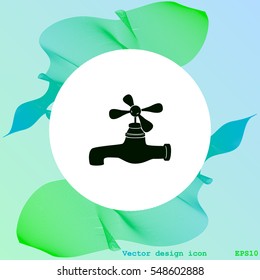 Water tap icon
