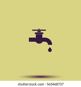 Water tap icon.