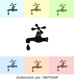 Water tap icon